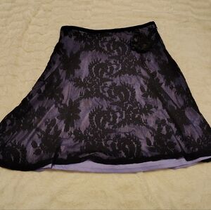 John Paul Richard Purple And Lace Skirt